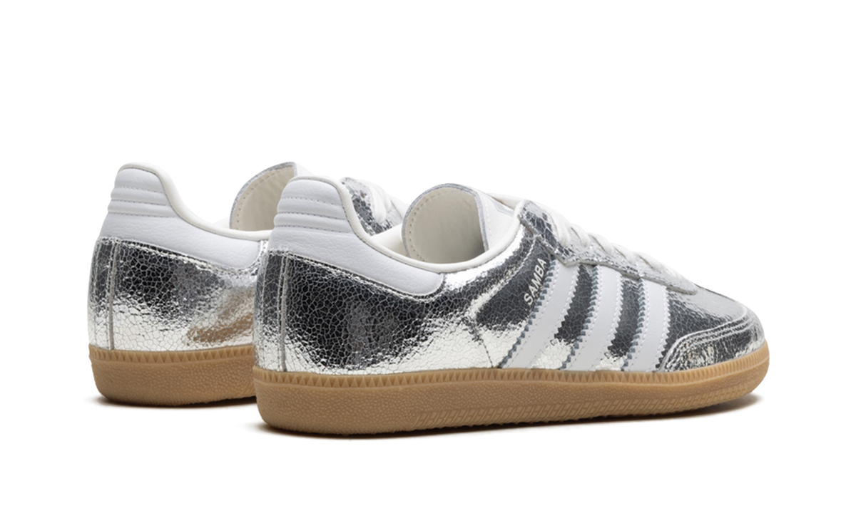 Samba OG WMNS "Silver Metallic Cracked Leather" JR0035