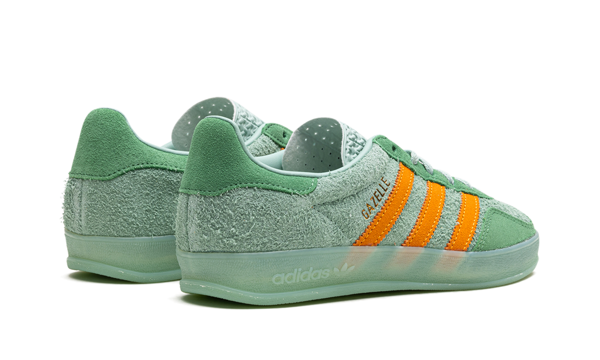 Gazelle Indoor WMNS "Hazy Green Crew Yellow" IG6783